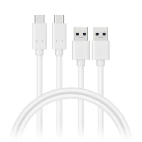 CONNECT IT Wirez USB-C (Type C) - USB 1m bílá / 2 ks v balení (CCA-5006-WH)
