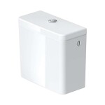 DURAVIT - D-Neo Splachovací nádrž 40x18 cm, boční připojení, bílá 0944000085