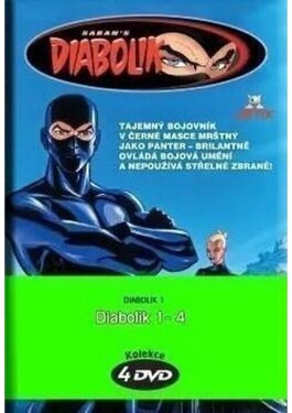 Diabolik 01 - 4 DVD pack