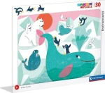 Clementoni PUZZLE Život za polárním kruhem
