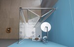 POLYSAN - EASY LINE sprchové dveře skládací 900, čiré sklo EL1990