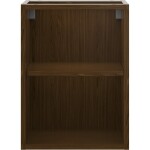 MEXEN - Box-A otevřená skříňka s policí 35, ořech 91AX2-0350-470-0-86