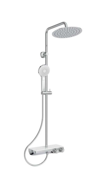 IDEAL STANDARD - Ceratherm S200 Sprchový set s termostatem, průměr 25 cm, 3 proudy, chrom A7331AA