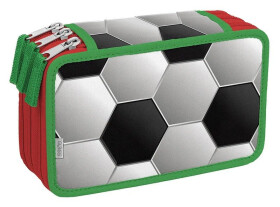 Školní penál třípatrový Soccer