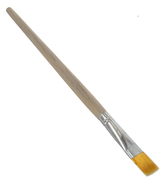 ESD štěteček s měkkými štětinami pro nanášení tavidel - 11 x 18 mm