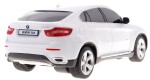 RASTAR Auto na dálkové ovládání R/C BMW X6 Rastar 1:24 bílé