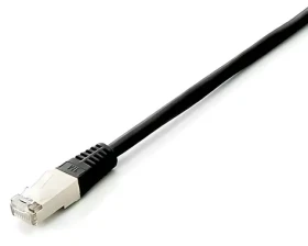 Equip Cat6a Platinum černá / Patch kabel / S/FTP / 0,25 m / RJ-45 / 10 ks (645693)