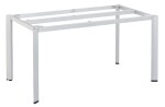 KETTLER Stolová kostra EDGE 140x70cm - stříbrná