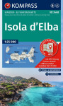 Ostrov Elba 1:25 000 / turistická mapa KOMPASS 2468