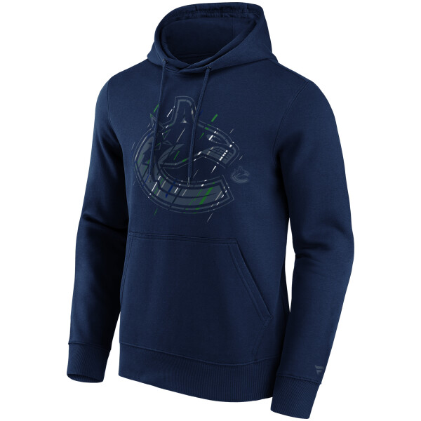 Fanatics Pánská mikina Vancouver Canucks NHL Etch Hoodie Velikost: S
