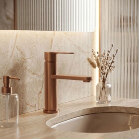 REA - Umyvadlová baterie Arcos Brush Copper REA-B6964