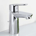 GROHE - BauEdge Umyvadlová baterie s výpustí, chrom 23328000