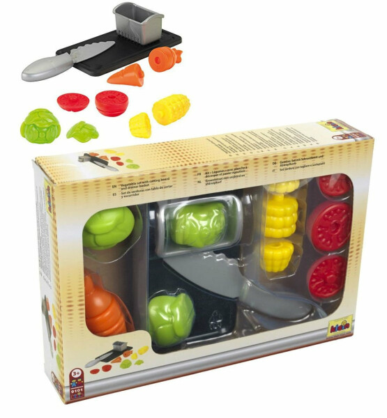 Zeleninová souprava s prkénkem a nožem - Hermanex