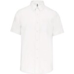 Pánská košile,krátký rukáv, 100% BA mikro krep 120g/m2