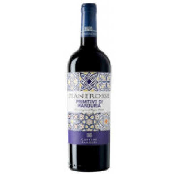 Pianerosse Primitivo di Manduria, 14%, 0,75L (holá lahev)