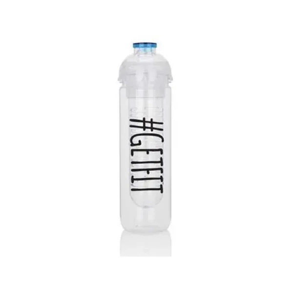 XD Design Láhev na vodu a ovoce Get Fit 500ml modrá (P436.815-GET)
