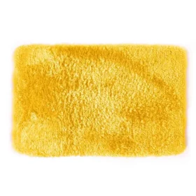 Spirella FINO koupelnová předložka 60 x 90 cm žlutá / mikrovlákno / protiskluzová