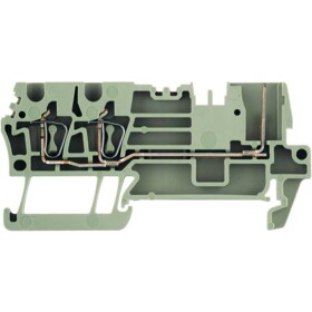 Weidmüller 1815090000 řadová svorka průchodky pružinová svorka Tmavě béžová 50 ks