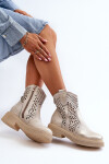 Dámské kůže Díra Botky kovbojka Zlaté Lewski 3305/2 37