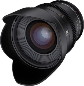 Samyang MF 24mm T1,5 VDSLR MK2 Fuji X / Objektiv / Manuální ostření / Ohnisko 24 mm / Clona T1,5 (23005)