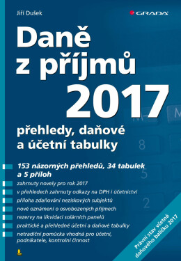 Daně z příjmů 2017 - Jiří Dušek