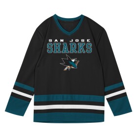 Outerstuff Dětský dres San Jose Sharks NHL Fashion Hockey Jersey Velikost: Dětské XL (13 - 15 let)