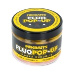 Mikbaits Plovoucí fluo boilie 14mm 150ml - Sladká Kukuřice,Mikbaits Plovoucí fluo boilie 14mm 150ml - Sladká Kukuřice