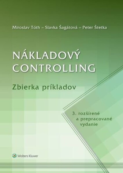 Nákladový controlling Zbierka príkladov