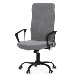 Kancelářská židle, houpací mechanismus, šedá látka, KA-W3109 GREY