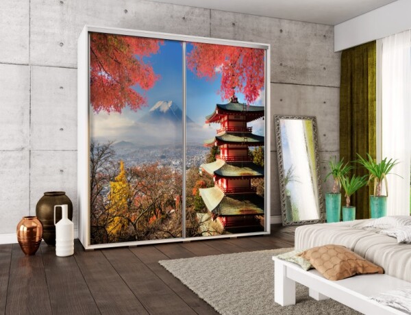 FRONTI Šatní skříň PENELOPA 205 Tokyo 7054