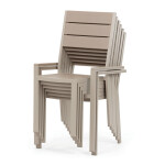 Zahradní sestava 156x78x74cm, polywood, béžová, AZS-B1656 CRM