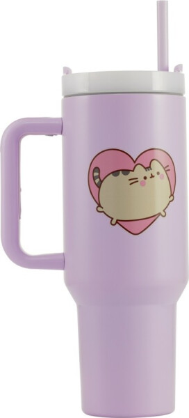 Pusheen Cestovní hrnek s brčkem - EPEE