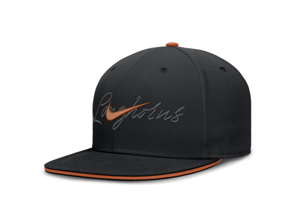 Nike Pánská kšiltovka Texas Longhorns NCAA Dri-FIT Primetime Script Fitted Velikost: 7 3/4