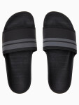 Quiksilver RIVI SLIDE BLACK/BLACK/GREY pantofle pánské