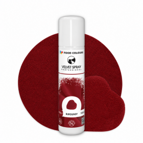 Sametový sprej Food Colours Burgundy (100 ml)