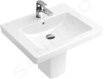 VILLEROY & BOCH - Subway 2.0 Umyvadlo s přepadem, 650x470 mm, s CeramicPlus, alpská bílá 711365R1