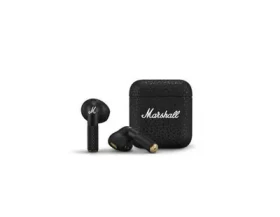 Rozbaleno - Marshall Minor IV černá / Bezdrátová sluchátka s mikrofonem / Bluetooth / rozbaleno (1006653.Rozbaleno)