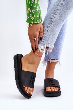 Dámské pantofle Big Star LL274429 Černé 41