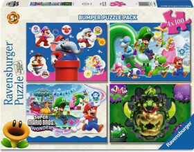 Puzzle Super Mario 4x100 dílků