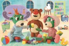 Trefl - Puzzle - Dobrou noc, Treflíci: Hry před spaním MAXI