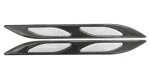 Compass DAGGER stříbrná / Chránič dveří / samolepicí montáž / 2 ks (34300)