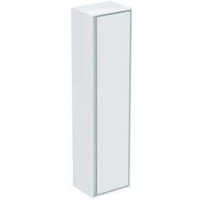IDEAL STANDARD - Connect Air Vysoká skříňka 40x30x160 cm, lesklá bílá/světlá šedá mat E0832KN