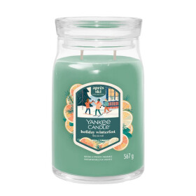 Yankee Candle Signature svíčka: Holiday Winterfest 567g (2 knoty)