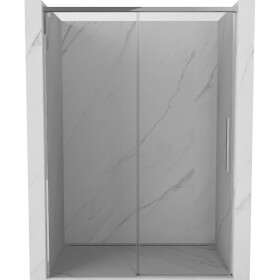 MEXEN/S - Rox posuvné sprchové dveře 160, transparent, chrom 8C2-160-000-01-00