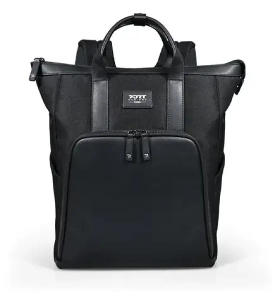 PORT DESIGNS Muse Signature ECO 16" černá / Dámský batoh na notebook / 17 l / r-PET / s pouzdrem (135180)
