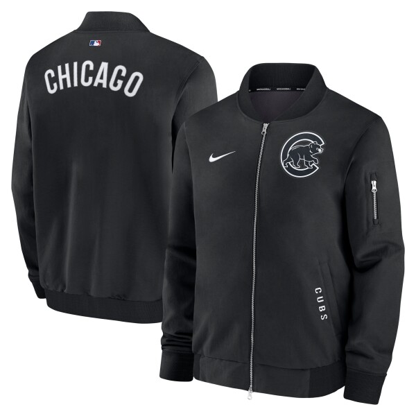 Nike Pánská bunda Chicago Cubs MLB 2026 Authentic Dugout Bomber Velikost: S