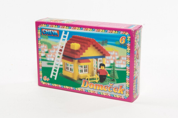 Stavebnice Cheva 6 Domeček/86 ks