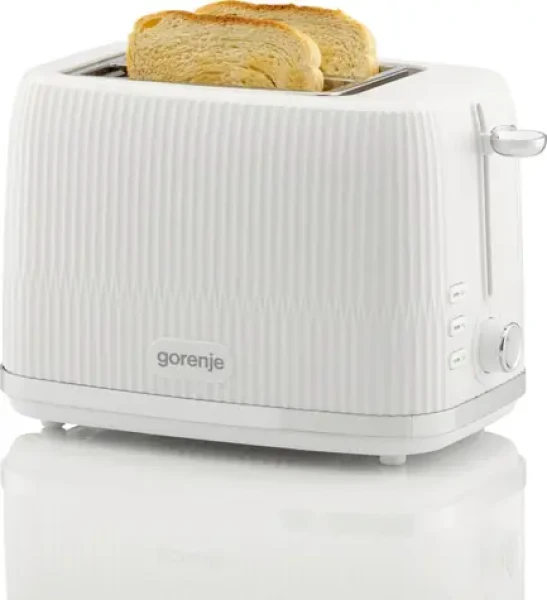 Gorenje T850DPW bílá / Topinkovač / 850 W / 2 sloty (T850DPW)