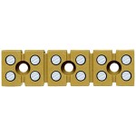 Weidmüller 0274220000 svorková lišta šroubovací středně žlutá 50 ks