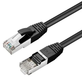 MicroConnect CAT6 S/FTP 1m černá / Síťový kabel / LSZH / RJ-45 (SSTP601S)